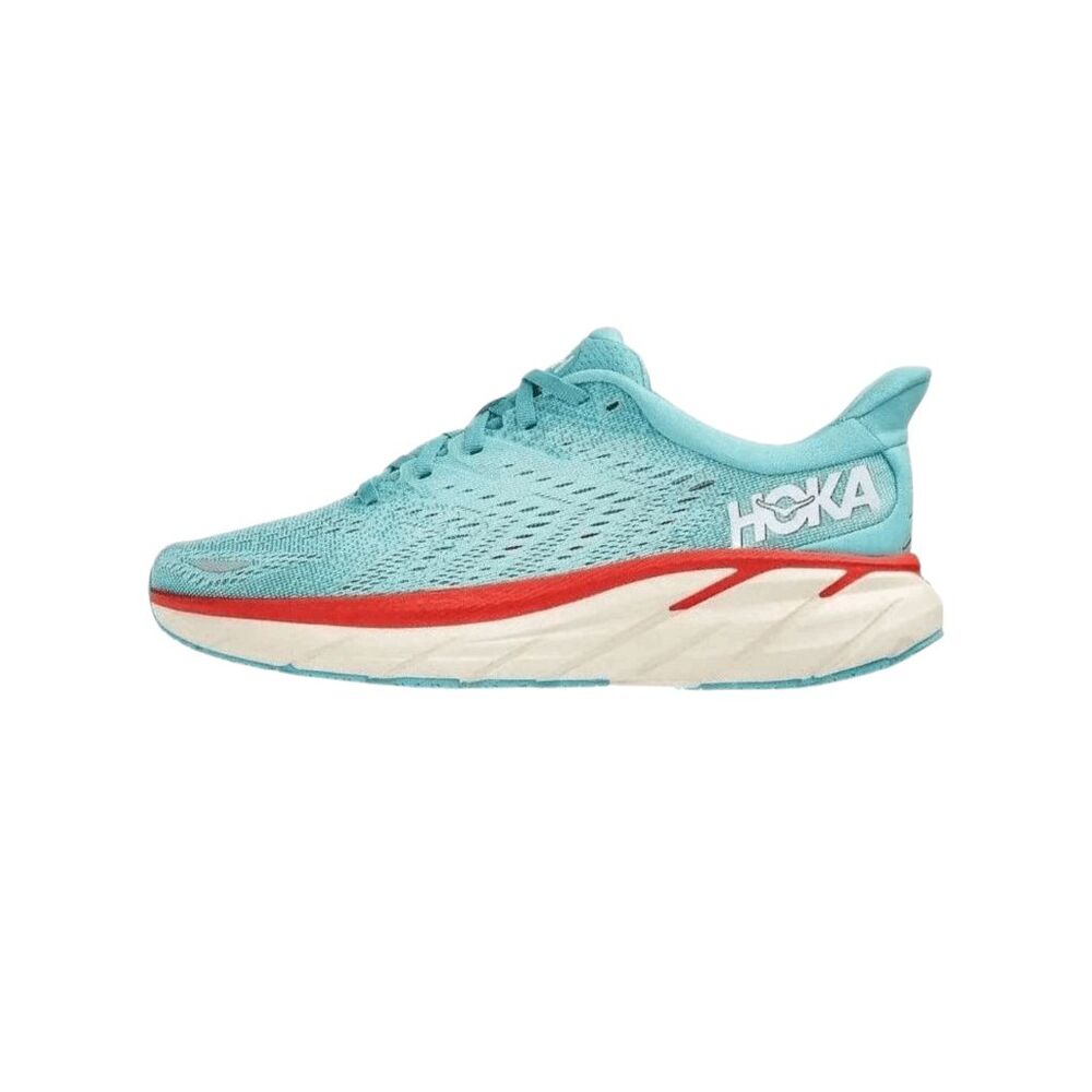 HOKA ONE ONE Clifton 8 'Aquarelle' Running Shoes Size 9B